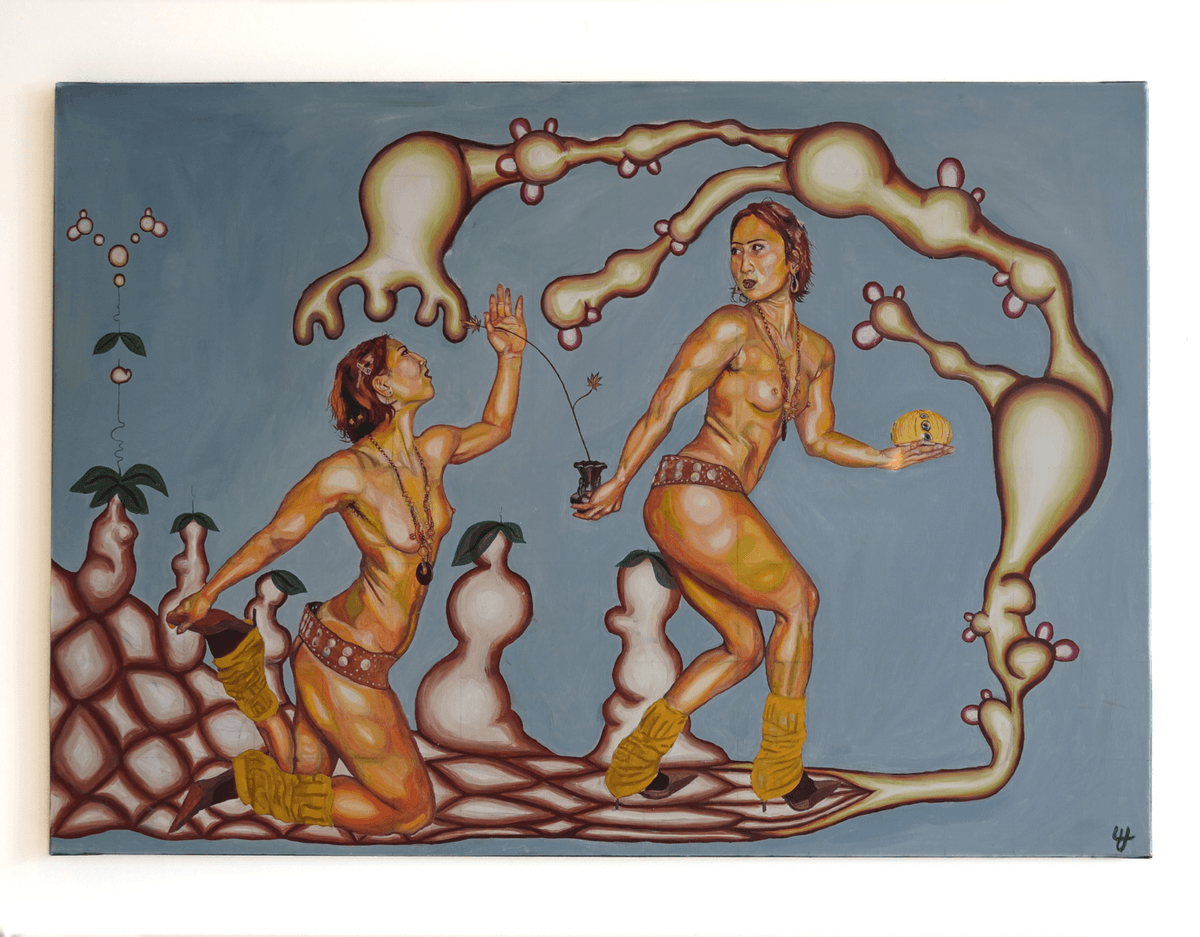 Upon Reflection, Oil on canvas